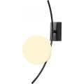 Nástěnná lampa Hila černá/bílá