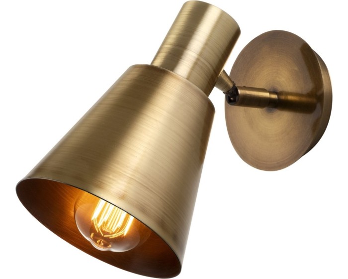 Nástěnná lampa Kem I zlatá