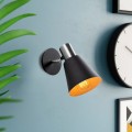 Nástěnná lampa Kem I černá