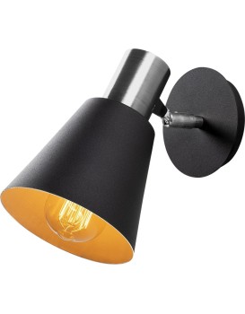 Nástěnná lampa Kem I černá