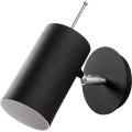 Nástěnná lampa Kem II černá