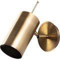Nástěnná lampa Kem II zlatá