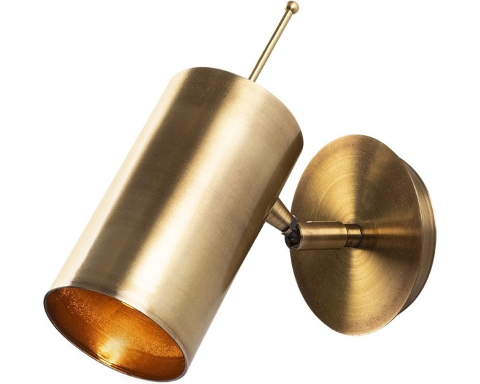 Nástěnná lampa Kem II zlatá