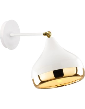 Nástěnná lampa Yildo bílá
