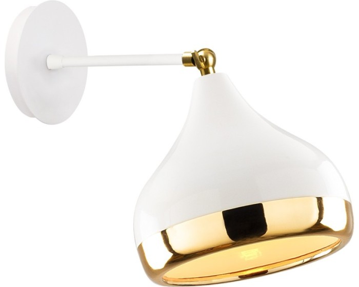 Nástěnná lampa Yildo bílá