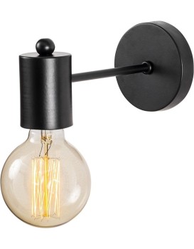 Nástěnná lampa Hexa II černá