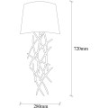 Nástěnná lampa Asaf I černá