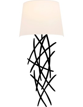 Nástěnná lampa Asaf I bílá