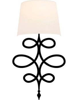 Nástěnná lampa Asaf II bílá