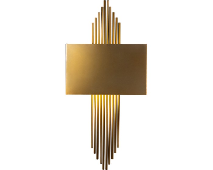 Nástěnná lampa Miko II mosaz