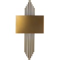 Nástěnná lampa Miko II mosaz