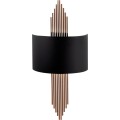 Nástěnná lampa Miko I černá/měděná