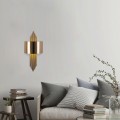 Nástěnná lampa Lady zlatá