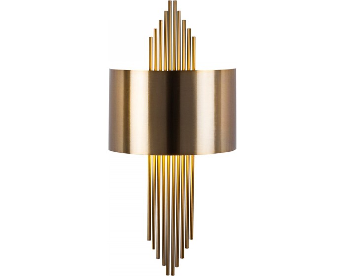 Nástěnná lampa Lady zlatá