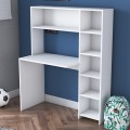 Psací stůl s regálem Hapos 113 cm bílý