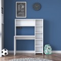 Psací stůl s regálem Hapos 113 cm bílý