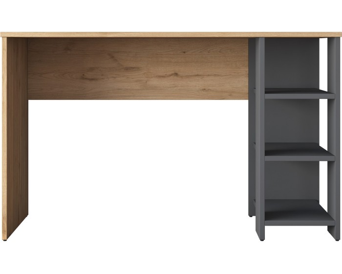 Psací stůl Brana 120 cm ořech/antracit