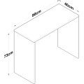 Psací stůl Mojer 90 cm ořech