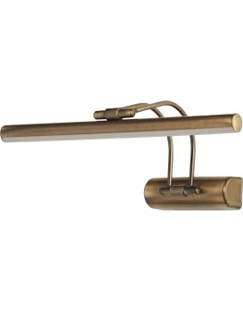 Nástěnná LED lampa Flut 35 cm zlatá