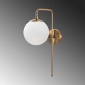 Nástěnná lampa Viran II vintage zlatá