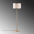Stojací lampa Way vintage zlatá/béžová