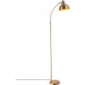 Stojací lampa Varzan 162 cm zlatá