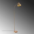 Stojací lampa Varzan 162 cm zlatá