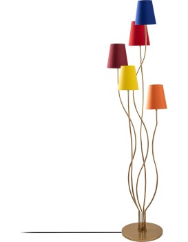 Stojací lampa Bonibon II vícebarevná