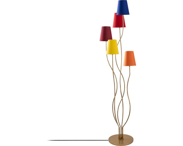 Stojací lampa Bonibon II vícebarevná