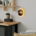 Nástěnná lampa Fungal 20 cm zlatá