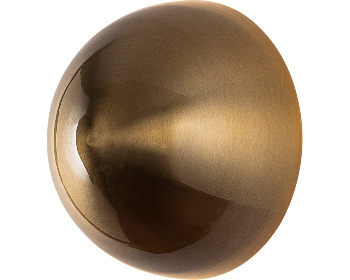 Nástěnná lampa Fungal 20 cm zlatá