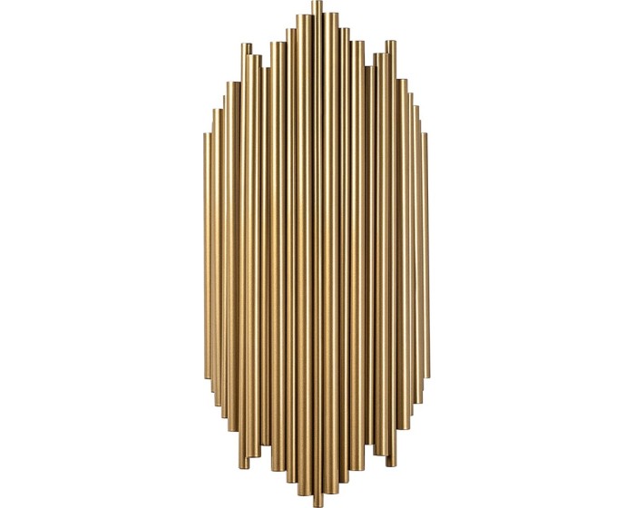 Nástěnná lampa Kara zlatá
