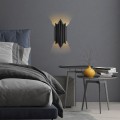 Nástěnná lampa Reis černá
