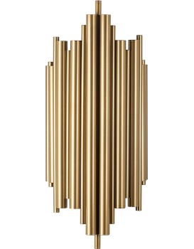 Nástěnná lampa Reis zlatá