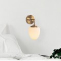 Nástěnná lampa Nes I mosaz
