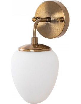 Nástěnná lampa Nes I mosaz