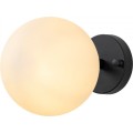 Nástěnná lampa Atmaca černá/bílá