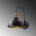 Nástěnná lampa Varzan černá