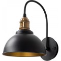 Nástěnná lampa Varzan černá