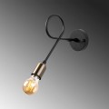 Nástěnná lampa Viraj černá