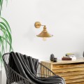 Nástěnná lampa Conical zlatá