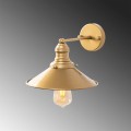 Nástěnná lampa Conical zlatá