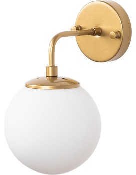 Nástěnná lampa Horn II zlatá