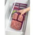 Sada 8 ks potravinových boxů LUY fialová