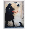 Obraz na plátně Last kiss WY04 50x70 cm
