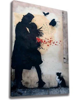 Obraz na plátně Last kiss WY04 50x70 cm