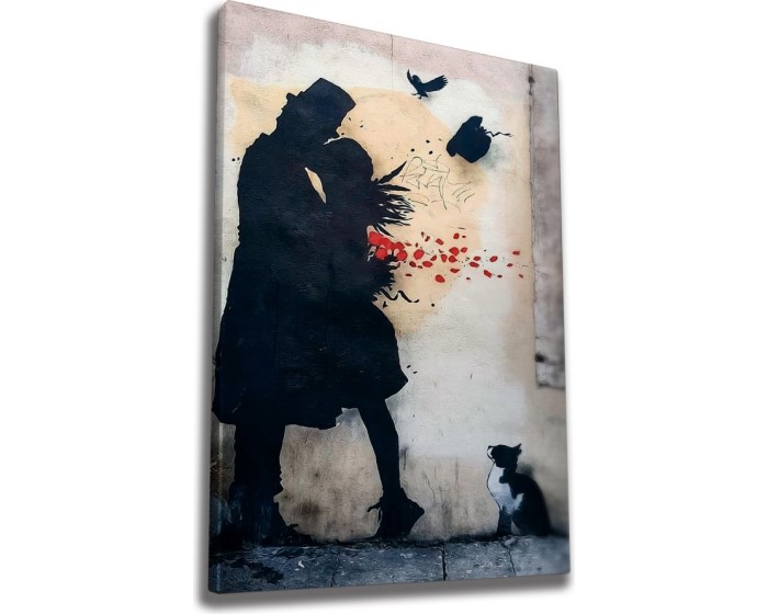 Obraz na plátně Last kiss WY04 50x70 cm
