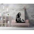 Obraz na plátně Bird calling WY49 70x100 cm