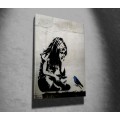 Obraz na plátně Bird calling WY49 70x100 cm