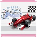 Komoda Babydreams 80 cm formule růžová